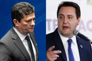 Tre-pr proíbe Sergio Moro de associar sua imagem a Ratinho Júnior em campanha