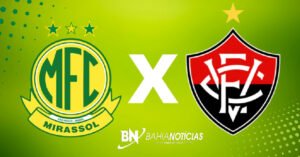 Vitória busca primeira vitória como visitante contra o Mirassol no Brasileirão