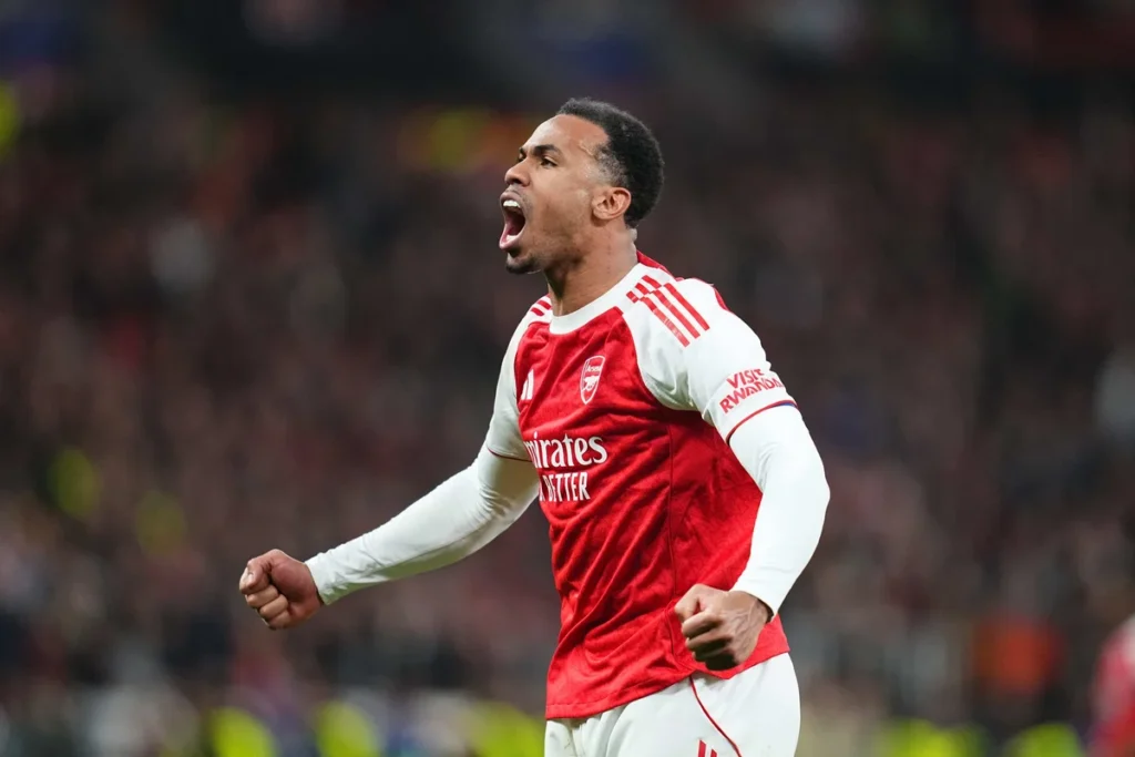 Zagueiro do Arsenal Gabriel Magalhães entra na lista de indicados à Bola de Ouro 2026