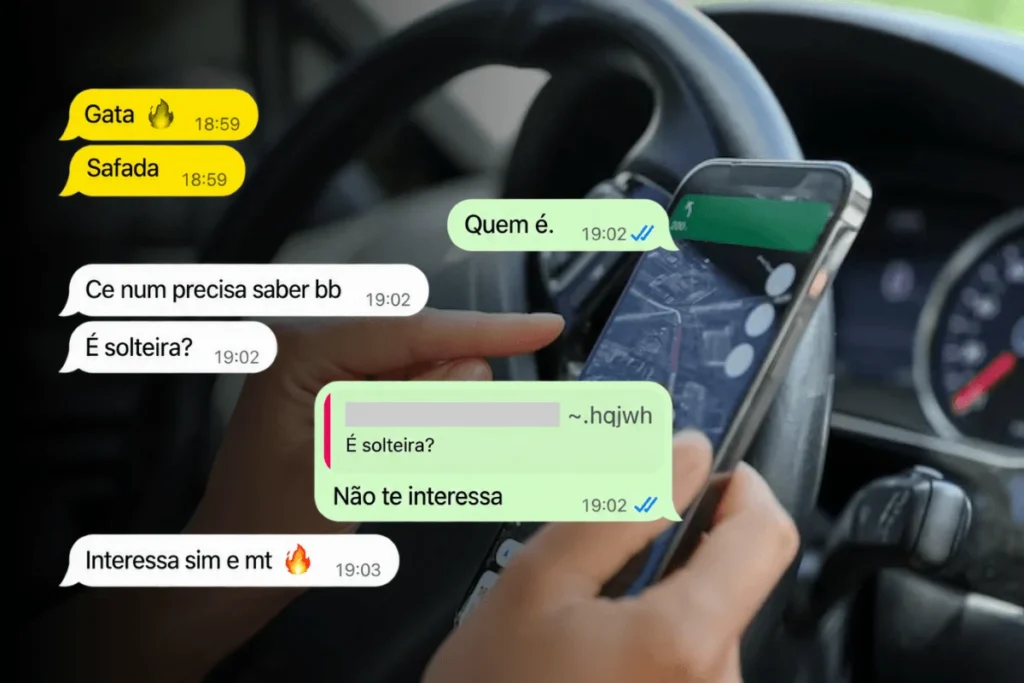 Ameaças com fotos de armas e pornografia assustam motoristas de aplicativo no DF