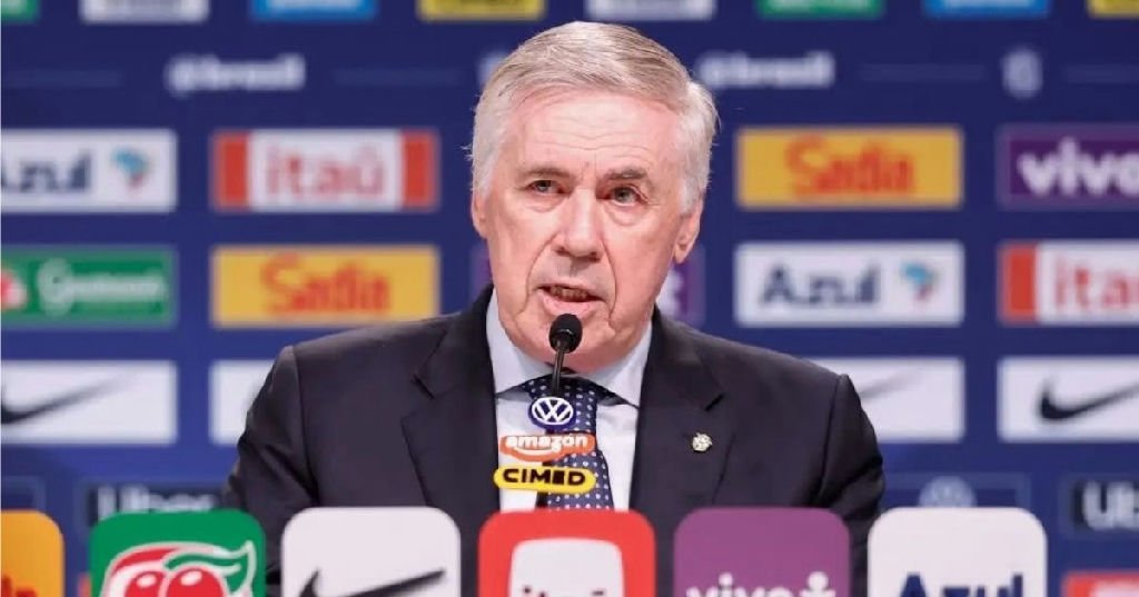 Ancelotti aponta renovação da Seleção Brasileira e destaca novos talentos