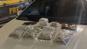 Apreensão de drogas e armamento marca fiscalização da PRF na Br-324