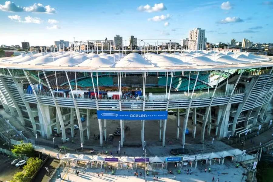 Arena Acelen Fonte Nova surge após parceria com empresa de energia