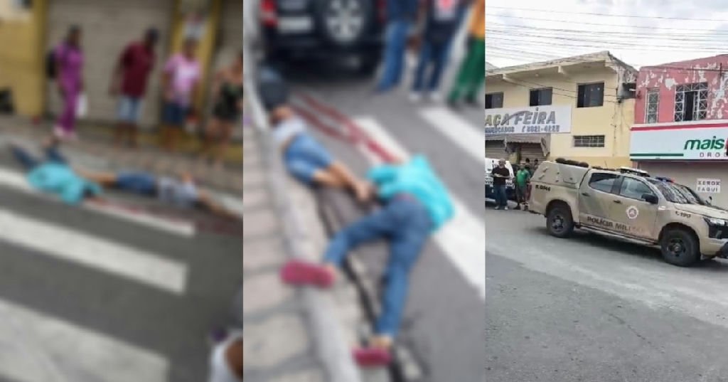 Ataque a tiros no Centro de Jacobina deixa um morto e dois feridos