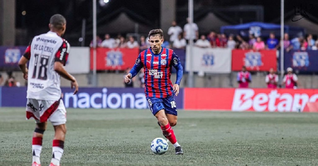 Bahia e Flamengo duelam na Arena Fonte Nova pelo Campeonato Brasileiro