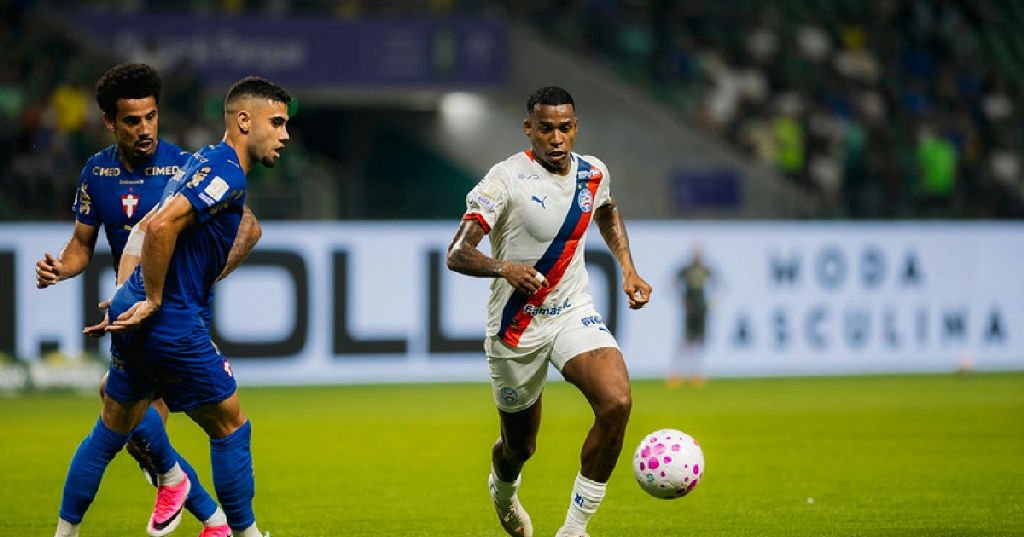 Bahia perde para o Palmeiras e se distancia do G4 no Campeonato Brasileiro