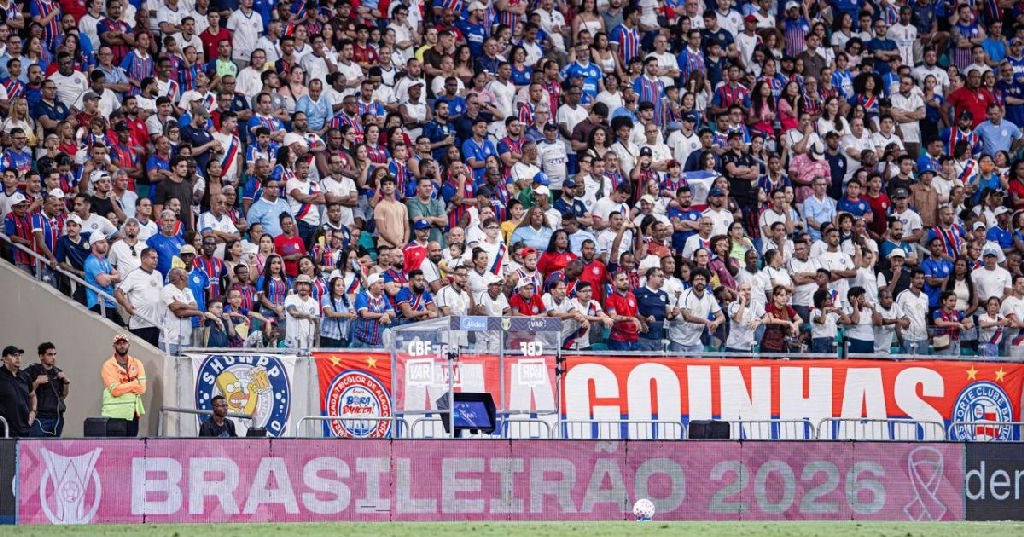 Bahia vence Mirassol na Arena Fonte Nova e encosta no G4 do Brasileirão