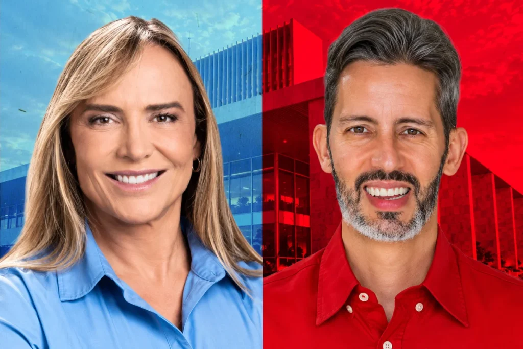 Celina Leão e Leandro Grass apresentam propostas para o segundo turno no Distrito Federal