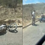 Colisão de moto...