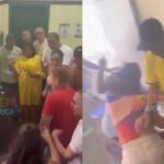 Confusão e agressão...