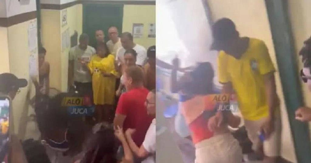 Confusão e agressão marcam votação em colégio eleitoral de Salvador