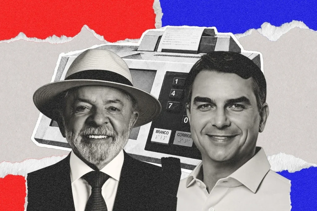 Eleições 2026: Lula vence em 13 estados e Flávio Bolsonaro em 14 no segundo turno