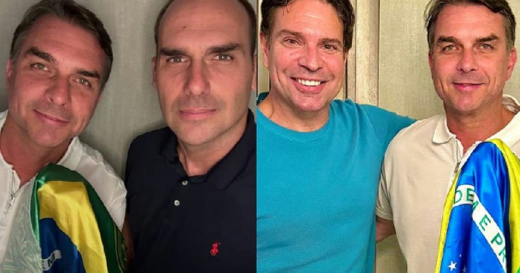 Flávio Bolsonaro viaja para os Estados Unidos e se encontra com aliados
