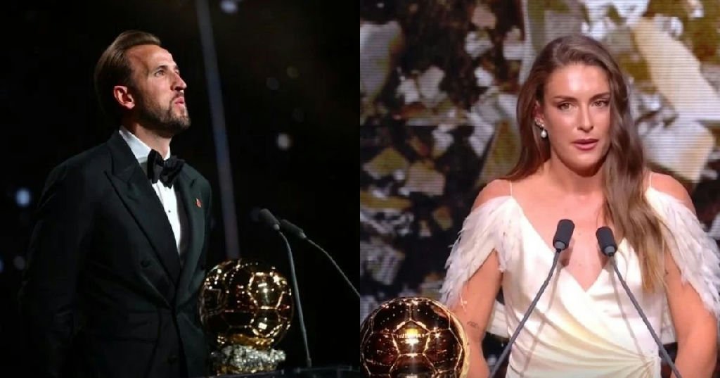 Harry Kane e Alexia Putellas conquistam a premiação da Bola de Ouro