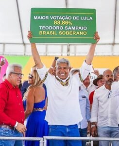Jerônimo Rodrigues vai a Teodoro Sampaio, cidade baiana que deu a Lula 88,86% dos votos