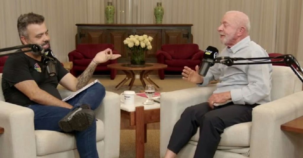 Lula ironiza teorias da conspiração sobre sua identidade em entrevista ao Flow