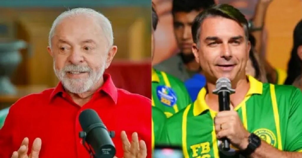 Lula reduz distância para Flávio Bolsonaro e disputa atinge empate técnico