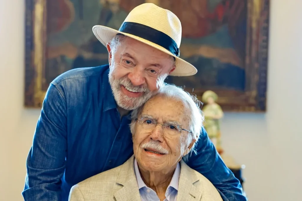 Lula visita José Sarney em São Luís durante agenda de campanha