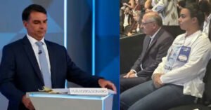 Mãe de Ana Clara chama Flávio Bolsonaro de mentiroso e monstro em debate
