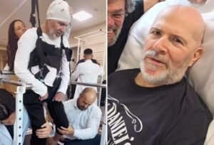 Mingau, do Ultraje a Rigor, é visto em sessão de fisioterapia