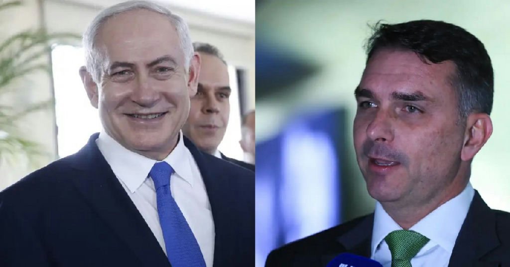 Netanyahu classifica Brasil como país pequeno ao mencionar Flávio Bolsonaro