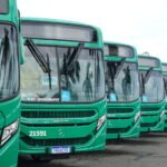Ônibus param de...