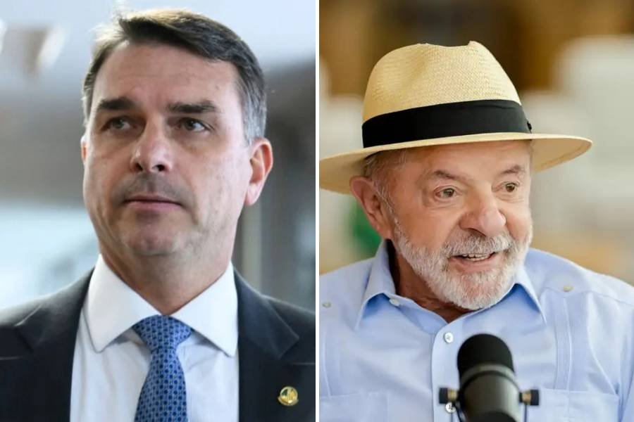 Pesquisa aponta Flávio Bolsonaro e Lula em empate técnico no segundo turno
