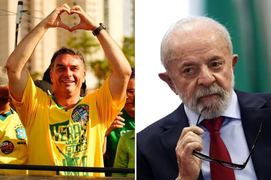 Pesquisa ibope aponta empate técnico entre flávio bolsonaro e lula na disputa presidencial