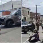 Policial militar em...
