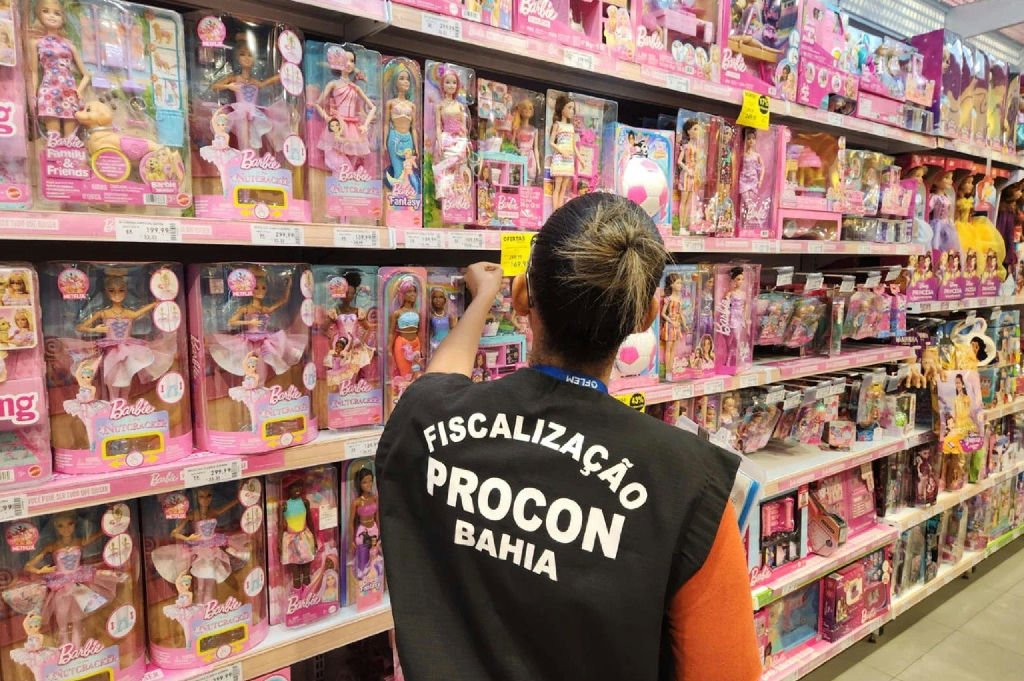 Procon-ba intensifica fiscalização em Salvador para garantir segurança no Dia das Crianças