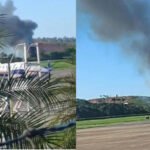 Queda de aeronave...