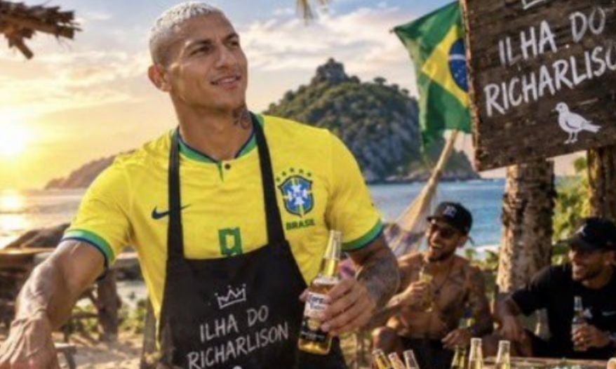 Richarlison ironiza posse de ilha e recebe resposta dura de Neymar