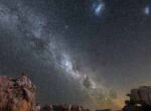 Astronauta registra imagem impressionante de galáxias satélites da Via Láctea