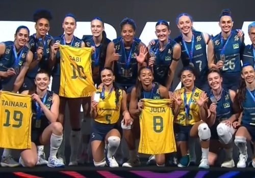Brasil bate na trave, perde para a Turquia e fica com a prata na VNL Feminina