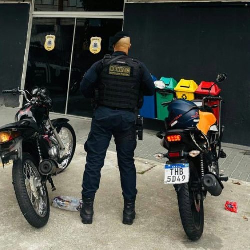 Ação da Guarda Municipal em Salvador localiza motocicleta roubada e veículo adulterado no Tororó