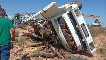 Acidente com caminhão boiadeiro na Pa-279 deixa um morto e motorista ferido em Tucumã