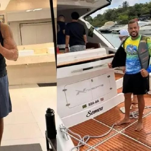 Acidente entre moto aquática e barco na Marina de Aratu deixa dois mortos e uma ferida neste sábado