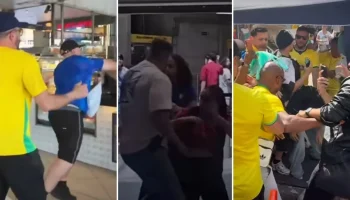Agressões em redes sociais marcam domingo de atos políticos rivais