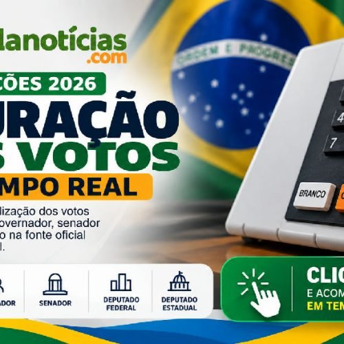 Apuração das eleições 2026: acompanhe os resultados em tempo real