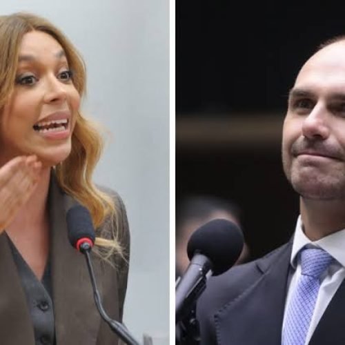 Audiência judicial entre Erika Hilton e Eduardo Bolsonaro é remarcada
