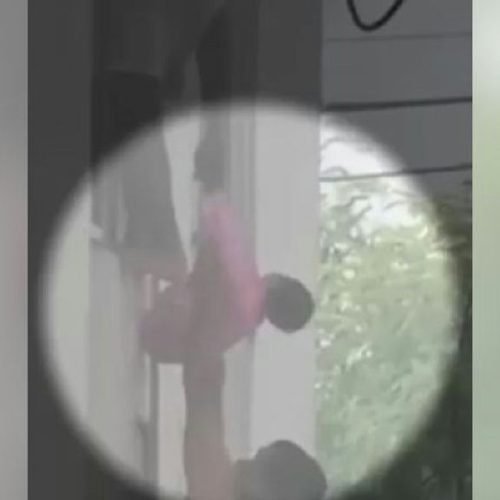 Avó utiliza sacola plástica para salvar bebê de incêndio em prédio de Manaus