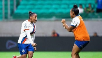 Bahia e Palmeiras empatam em duelo decisivo pelas quartas do Brasileirão Feminino