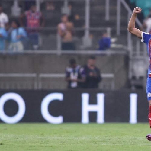 Bahia supera susto e vence o São Paulo em jogaço na Arena Fonte Nova