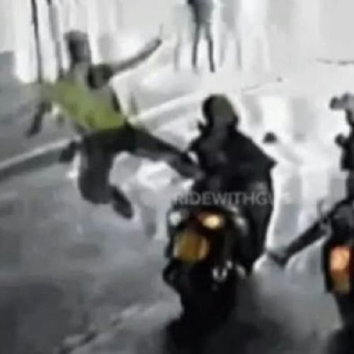 Brasileiro reage a tentativa de furto de moto em Londres com golpe de artes marciais