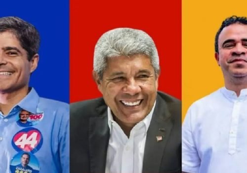 Candidatos ao governo da Bahia intensificam atos de campanha neste sábado