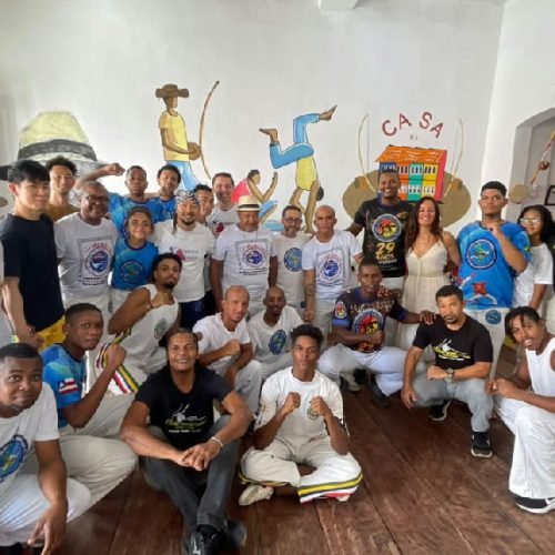 Capoeira promove intercâmbio cultural entre Brasil e Japão em Salvador