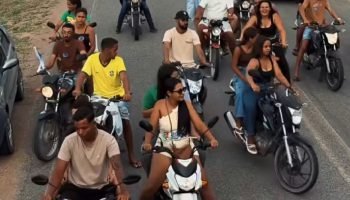 Carreata política em Pé de Serra registra série de infrações de trânsito