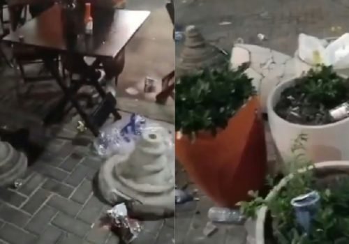 Comerciante denuncia vandalismo em estabelecimento após ato político na Barra