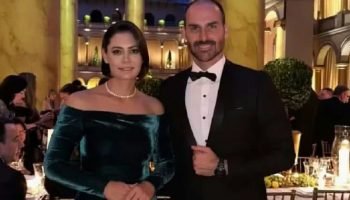 Eduardo Bolsonaro compartilha críticas a Michelle e reacende tensões políticas