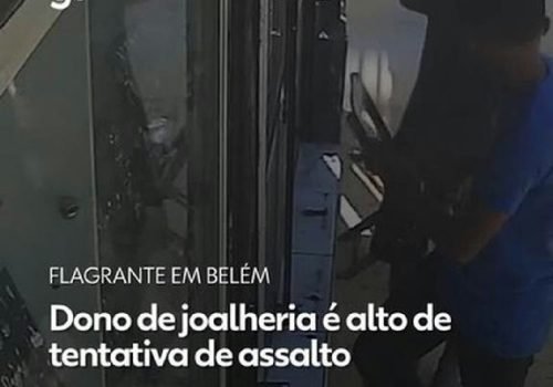 Empresário é baleado após reagir a assalto em joalheria no centro de Belém
